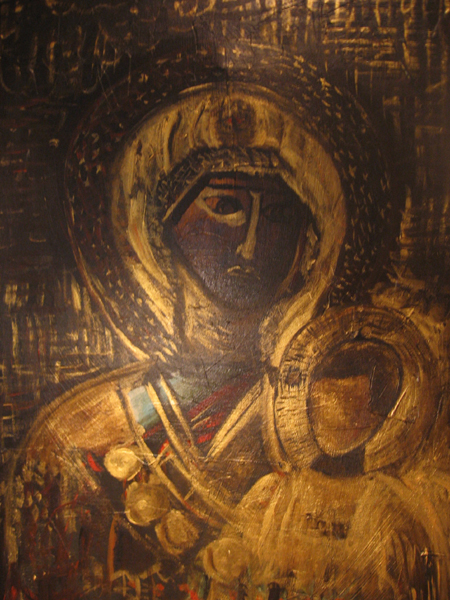 A Lara Chkhetiani Religious/Spiritual Painting